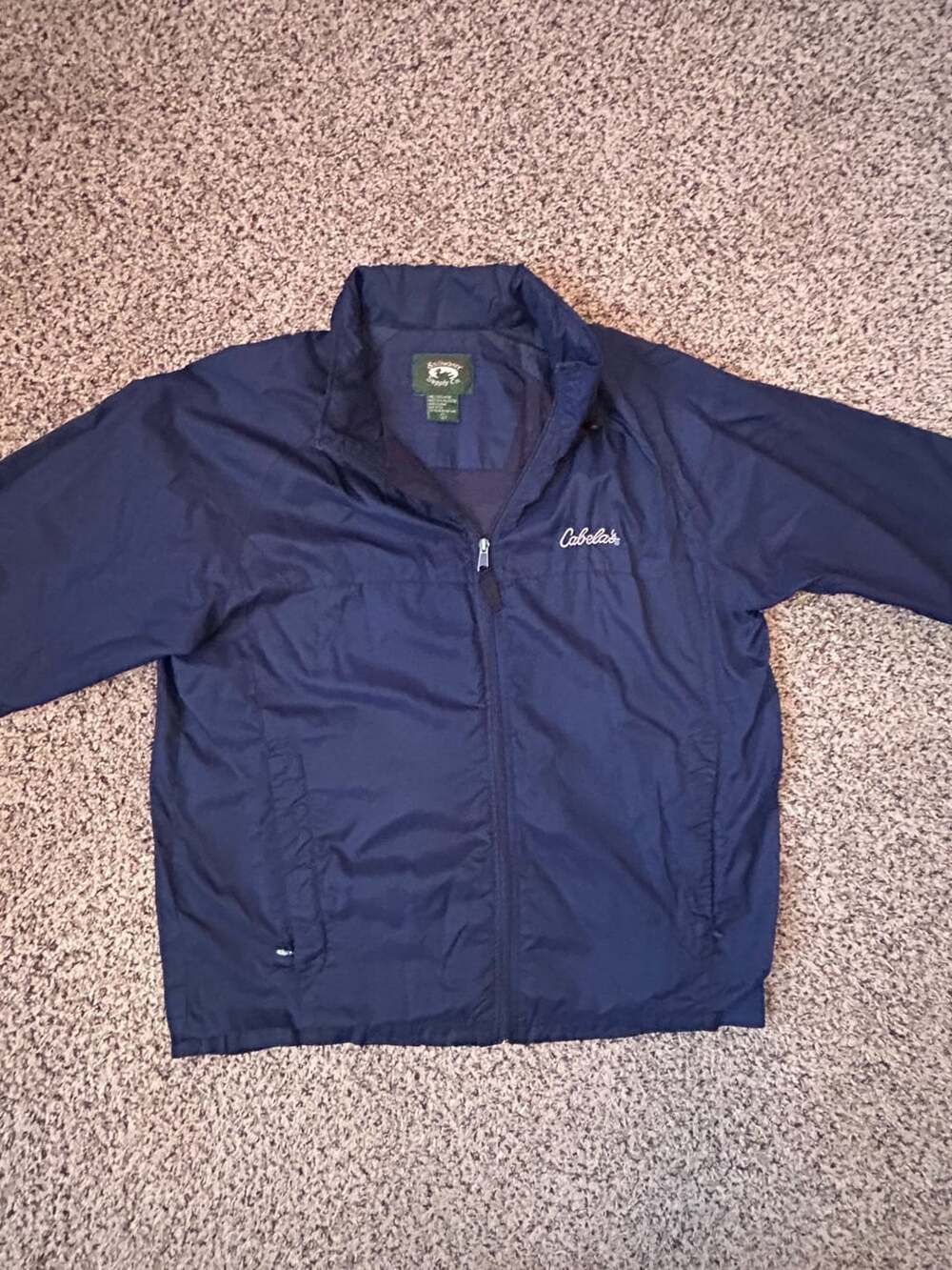 Cabela's Full Zip Jacket Blue